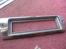 1968 Thunderbird Marker Light Chrome Surround Left Or Driver Side