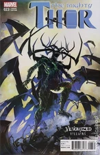 Mighty Thor #23C Crain Venomized Variant VF 2017 Stock Image