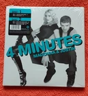 🔥NEW & SEALED 4 Minutes/Give It 2 Me 7” White Vinyl Doublepack MADONNA & JUSTIN