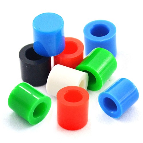 A56 Tactile Cap & Switch - Momentary Push Button - Round Flat Keycap - 6 Colours - Picture 3 of 13