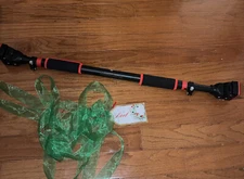 HandSonic Pull Up Bar for Doorway No Screws Chin Up Adjustable Dip for Home Gym