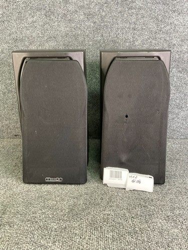 Mission 2-Way Reflex Loudspeaker Pair 🔊🎵 Model 731 Compact Bookshelf - Black - Picture 2 of 20