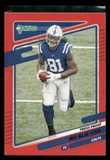 2021 Donruss #153 Mo Alie-Cox Press Proof Red Indianapolis Colts