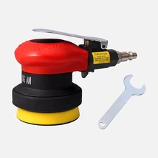3inch Random Orbital Sander – Pneumatic Palm Sander For Wood, Composites, 