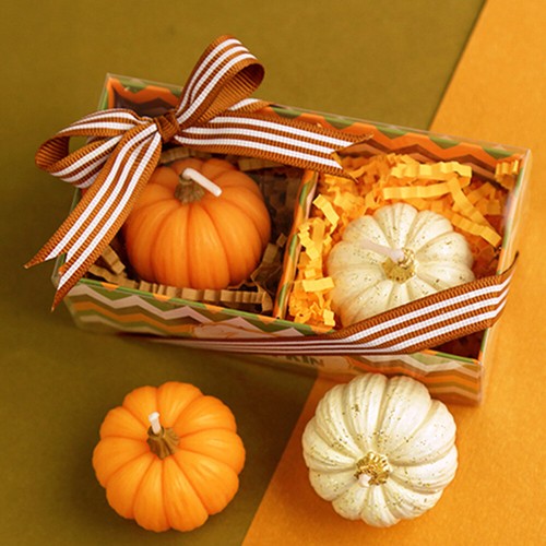 1PC 3D Mini Pumpkin Shape Candle Silicone Mold For Resin Soap Handcraft Mold - Picture 5 of 8