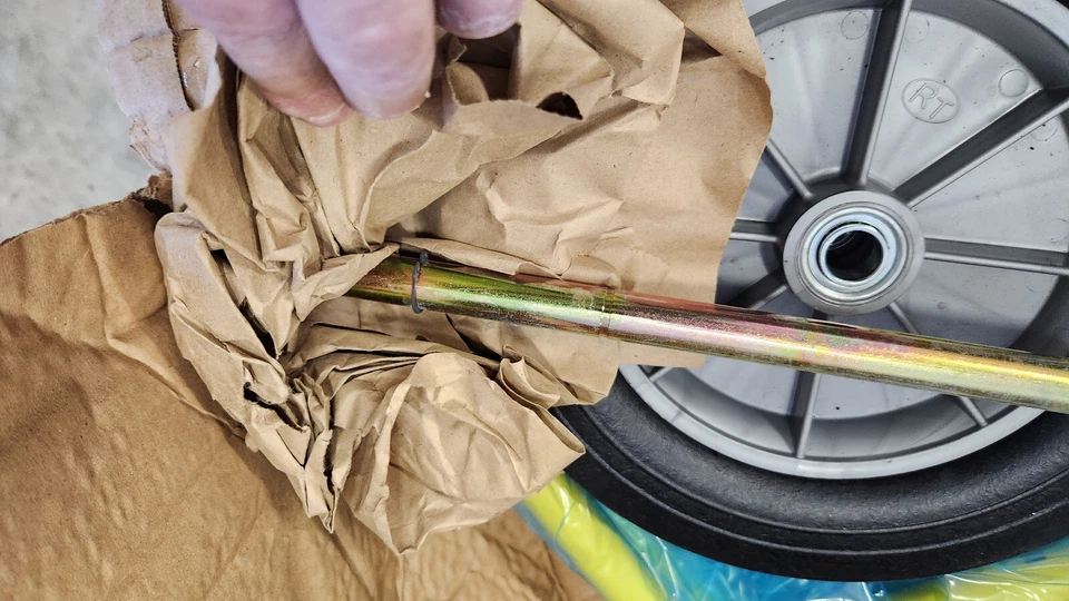 NEW Wacker Neuson 5000158988  GS8.5 GS9.7 Generator Transport Wheel Kit & Handle - Image 4 of 4