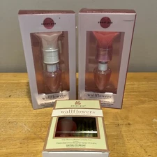 The White Barn Candle Co sweet Pea Wallflowers Plug In set of 2 and Refill