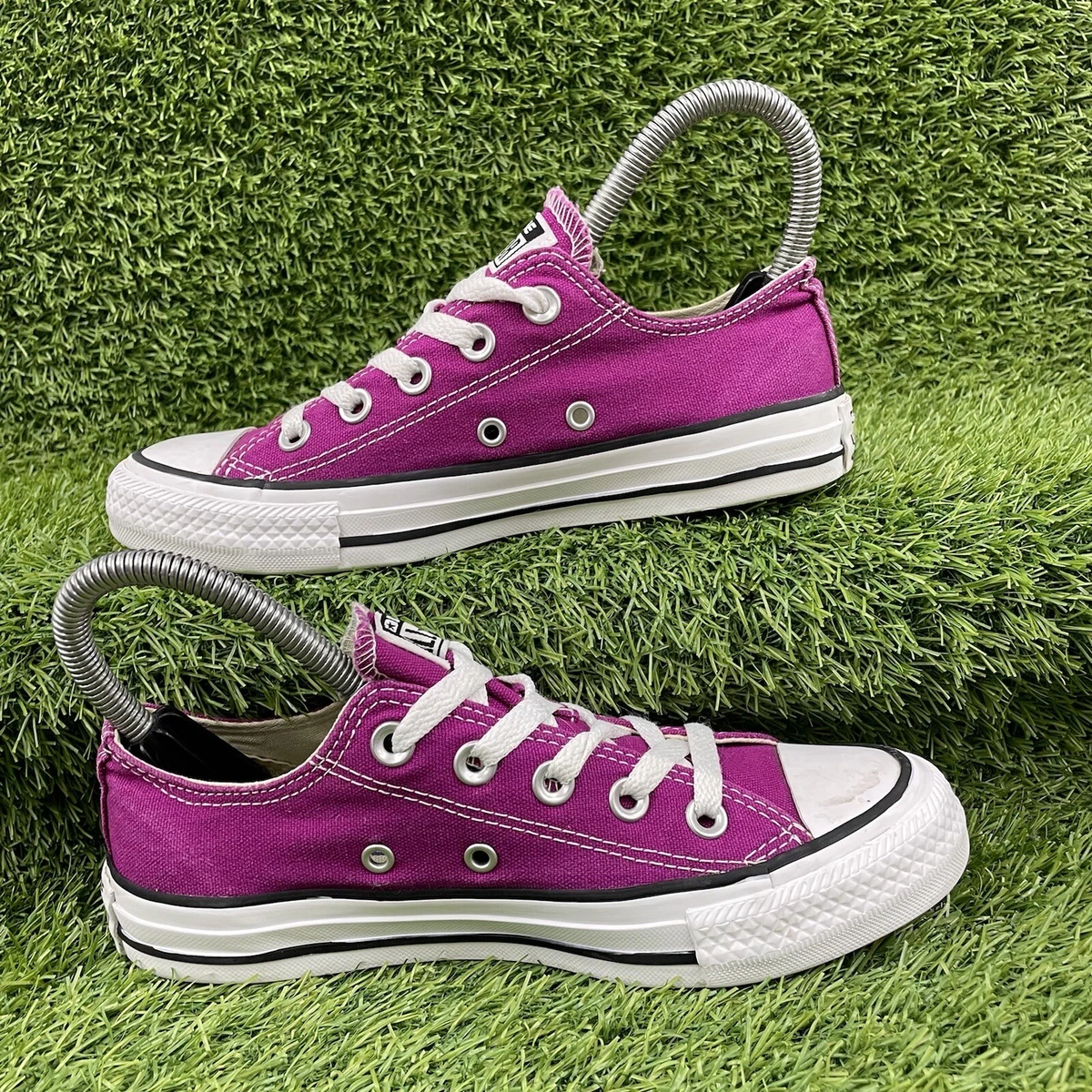 Converse Chuck Taylor All Star Seasonal Canvas Ox in Pink Trainers Size UK 3