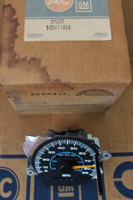 NOS AC Delco 25077868 Speedometer Odometer Gauge 85 Oldsmobile Cutlass Ciera LS