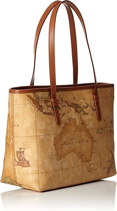 Bolso de Hombro Alviero Martini Mujer Clase 1° Geo Clásico D004/6000 Medio Natural Foto 2 de 4