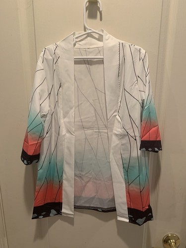 Demon Slayer Kimetsu no Yaiba Kocho Shinobu Haori Kimono Kleinkind 3T US VERKÄUFER
