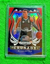 RJ HAMPTON RED WHITE BLUE PRIZM ROOKIE CARD NUGGETS SP RC 2020 PANINI CRUSADE RC