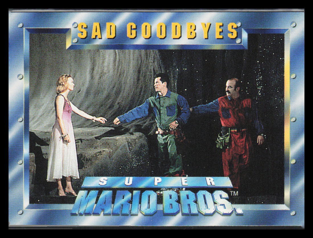 1993 SkyBox Super Mario Bros Sad Goodbyes #89 | eBay