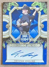 2023 Elite Extra Edition Hidden Gems Autograph #HG-TVG Trystan Vrieling Rookie
