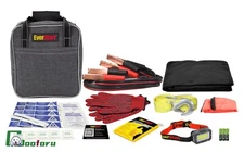 EverStart Deluxe Kit with Booster Cables. Assembled Product Dimensions: 12in x 1