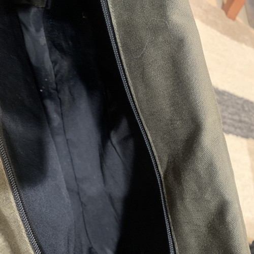 Eddie Bauer Messenger Tote Laptop Bag Travel Carry Luggage Brown Brief Case - 第 9/9 張圖片