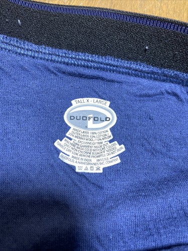 Duofold Underwear Baselayer Pants Blue Mens XLT - Picture 4 of 8