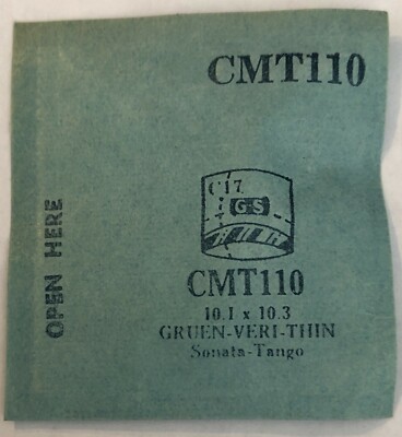 Original NOS G-S ''CMT'' Wristwatch Crystals - Many Variations Available!