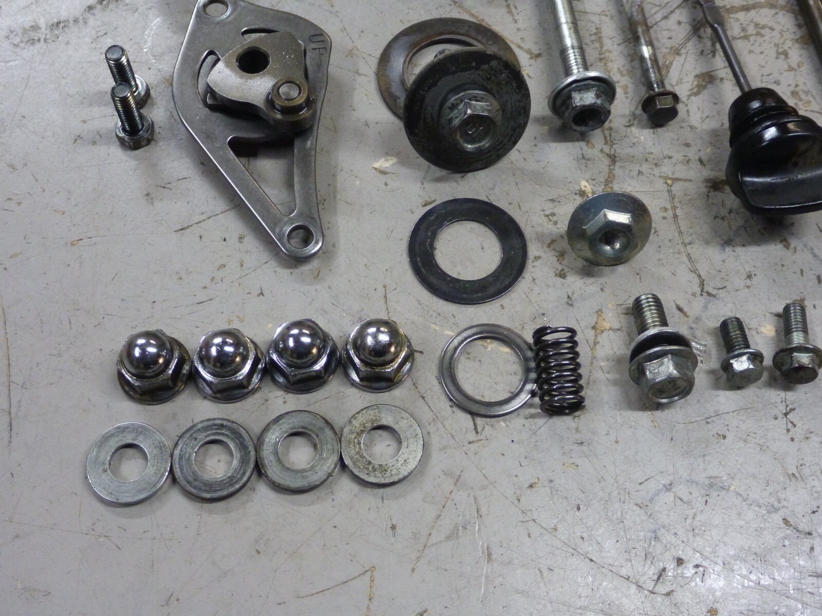 2006 Honda crf250r engine 250 250r crf bolts cover nuts dip stick eBay