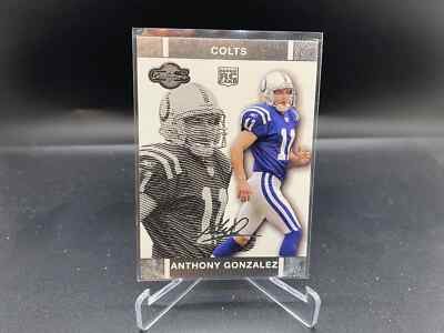 Anthony Gonzalez 2007 Topps Co-Signers #83 /2249 Ohio St Colts RC Rookie