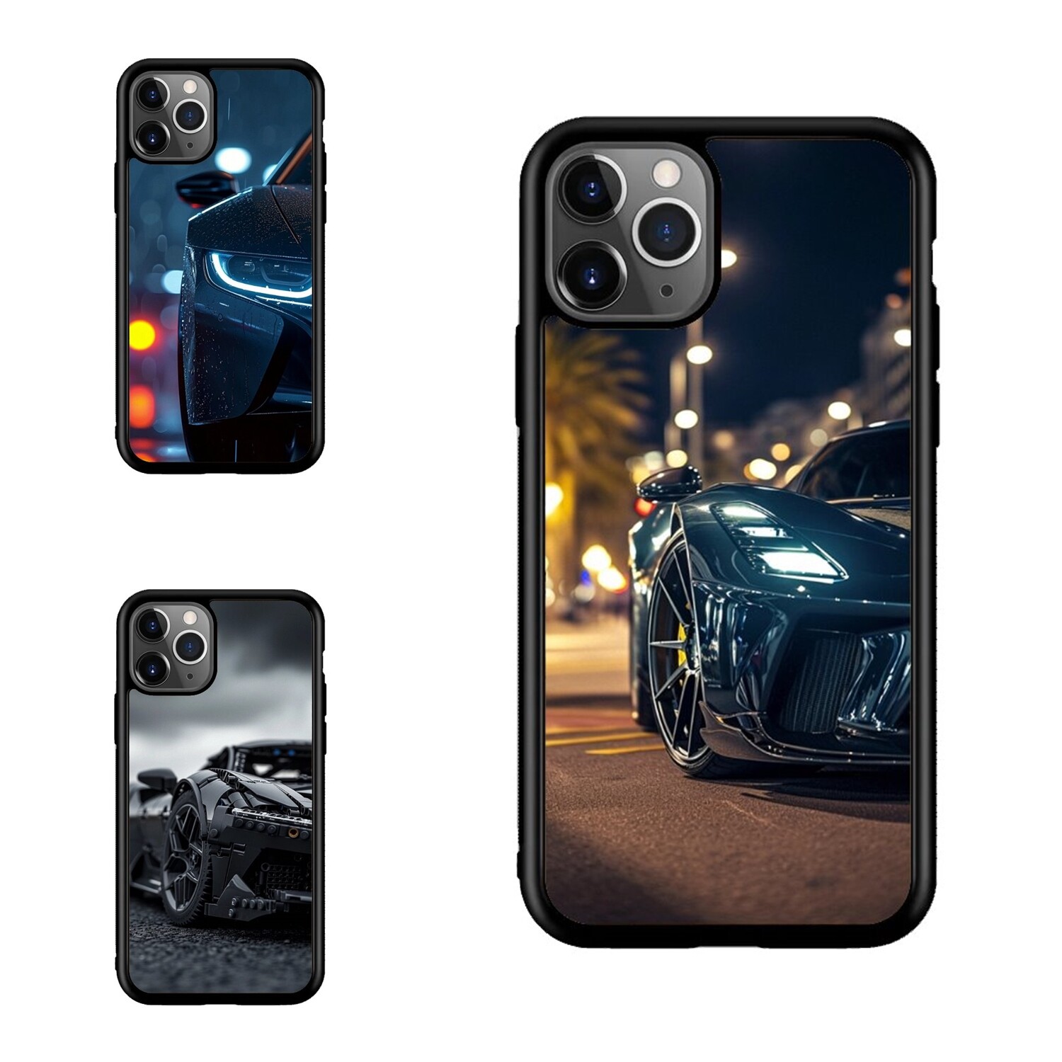 Speedy Car Front Tire Design Plastic TPU Cover for Apple iPhone Samsung Galaxy Motorola Phones
