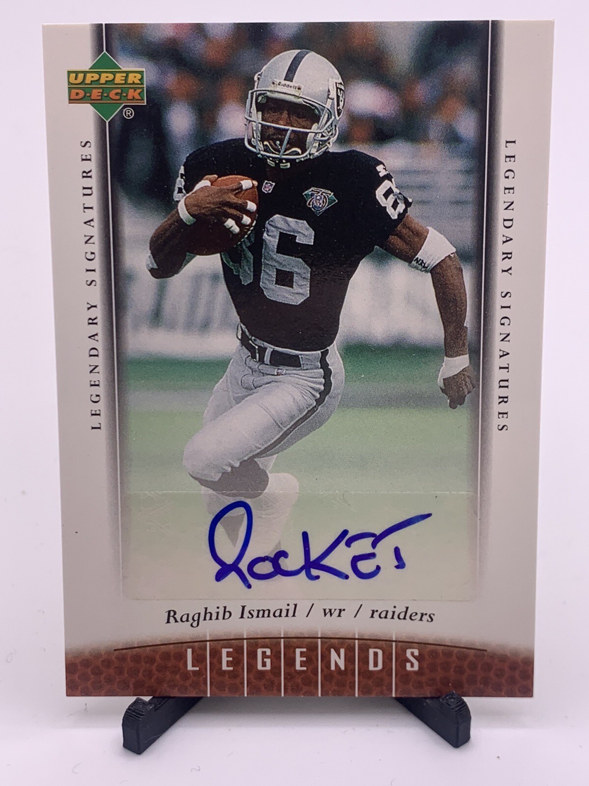 2006 Upper Deck Legends Raghib Ismail "Rocket" Legendary Signatures Auto #47