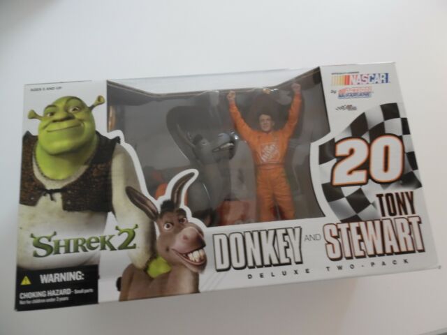 Shrek 2 Tony Stewart #20 Home DEPOT Donkey NASCAR Deluxe 