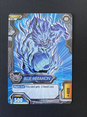 B1-040 BlueMeramon Digimon Fusion Card Game LP DigiBattle Xros Wars | eBay