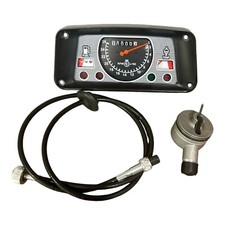 Ford Tractor Instrument Gauge Cluster With Cable & Tachometer Adapter 4000 2000