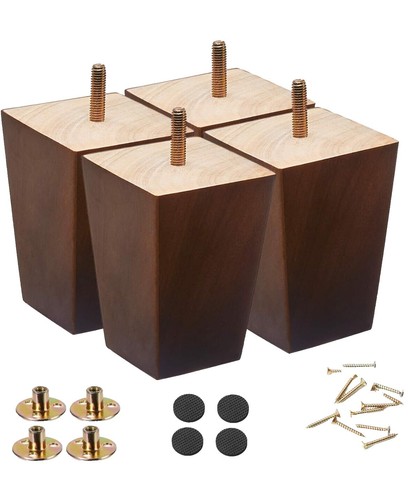 Shepherd 12 Pack Non-Slip Round Rubber Leg Tip Floor