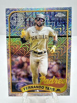 2024 Topps Series 2 FERNANDO TATIS JR Padres Silver Pack Chrome 2T89C-35!!