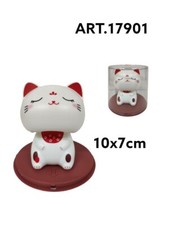 x Gatto Della Fortuna Gattino Fortunato Decorazione Orientale   Solare bal