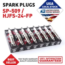 8Pcs SP-509 HJFS-24FP Spark Plugs For Ford MOTORCRAFT Super Duty US Genuine NEW