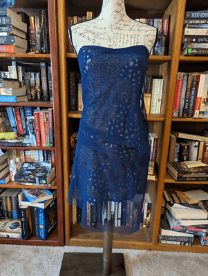 bcbgmaxazria runway Mayan blue strapless mesh asymetrical mini dress sz 4 nwt | eBay bcbgmaxazria runway Mayan blue strapless mesh asymetrical mini dress sz 4 nwt | eBay