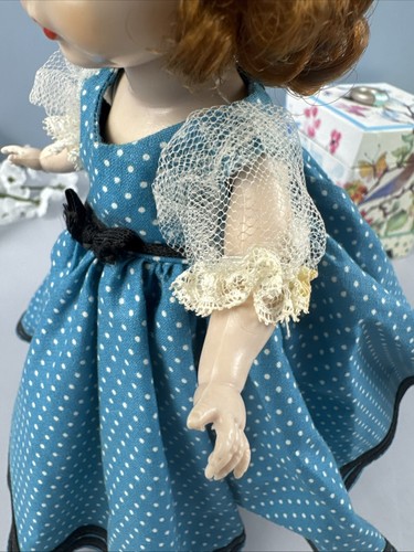 Muñeca Madame Alexander 8" 1955 "Little Edwardian" #415 Pelirroja 1953-55 De colección SLW - Imagen 17 de 24