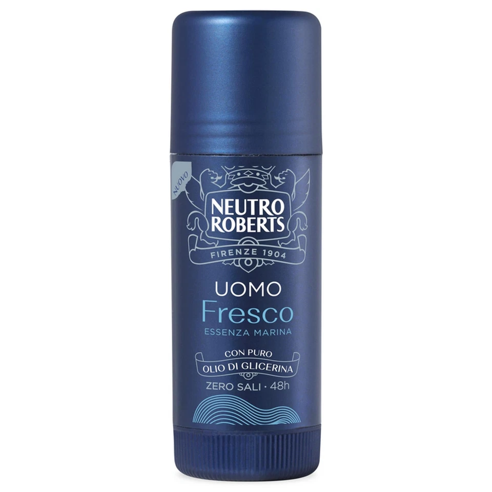 NEUTRO ROBERTS DEODORANTE STICK UOMO 40GR - FRESCO ESSENZA MARINA 48H