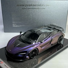 1/18 Peako Model McLaren 720S Novitec n-Largo Matt Chameleon with carbon base