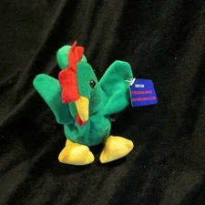 Hen House Bean Bag Rooster Mascot Pellets Plush Toy
