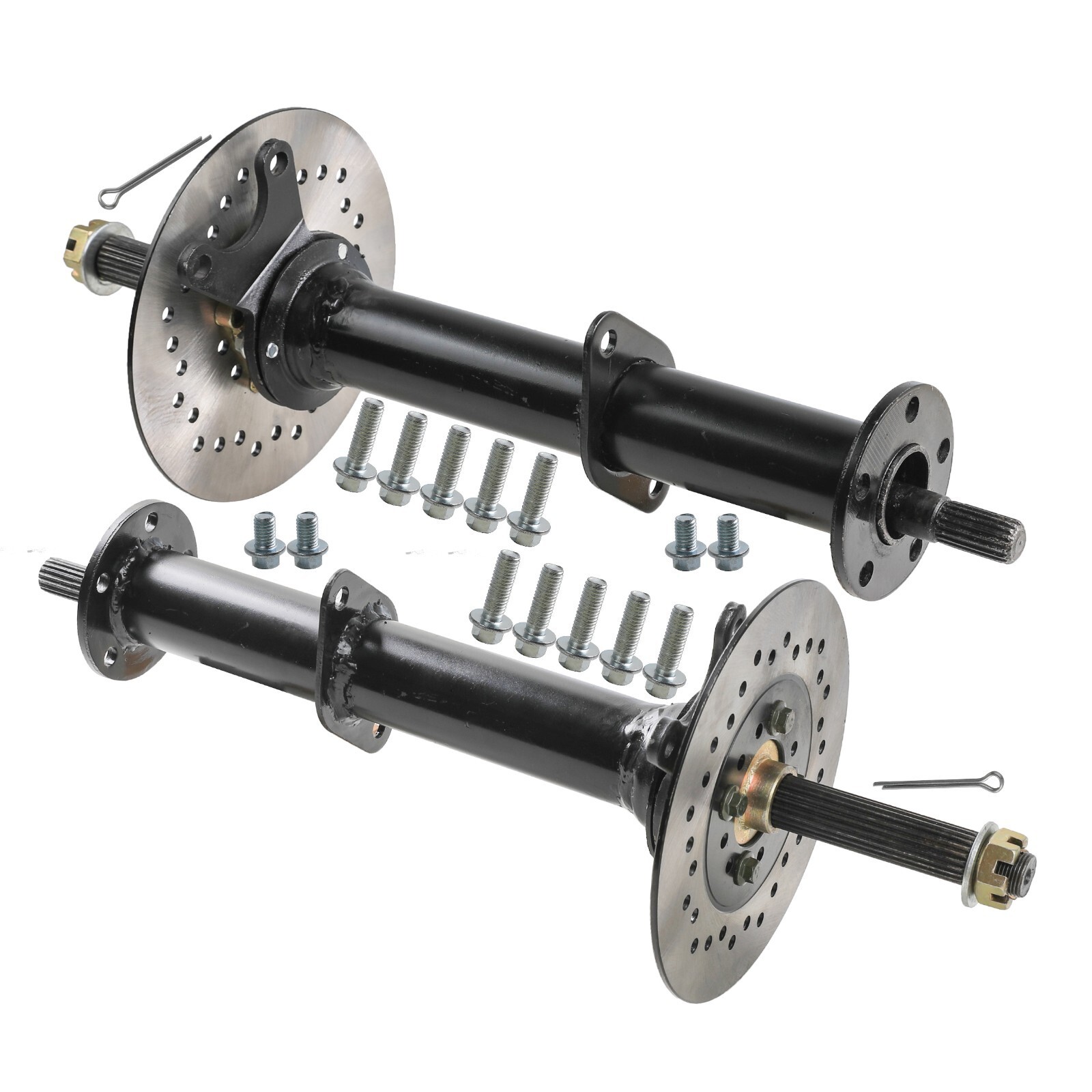 Rear Wheel Track+ 40'' Axle Kit+48V 1000W Motor for Snow Sand ...