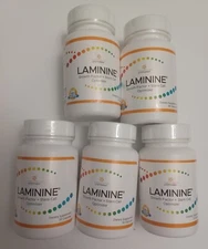 LifePharm Laminine Supplement 5 LOT x 30 caps. Exp 2026 NEW / SEALED Fast Ship!