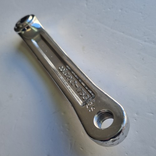 Cyclone Cpi CP-12 Kettensatz Kurbelgarnitur Kurbel 44/32/22 Ringe 175mm Arme silber retro - Bild 9 von 24