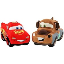 Coches de peluche Japón Tokyo Disney Resort Lightning McQueen y Mater