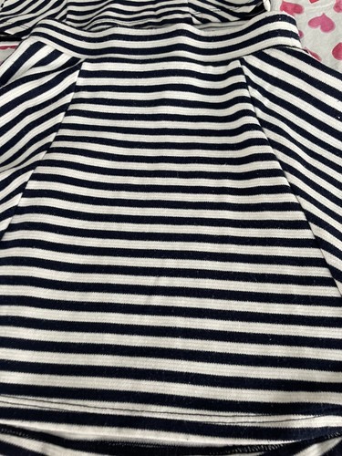 Disney D Signed Little Girls Skirt Set Navy White 7/8 - Picture 2 of 11