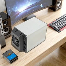 5-Bay Mobile Rack Backplane HDD Enclosure Hot Swap Cage 3 x 5.25" Drive Bays