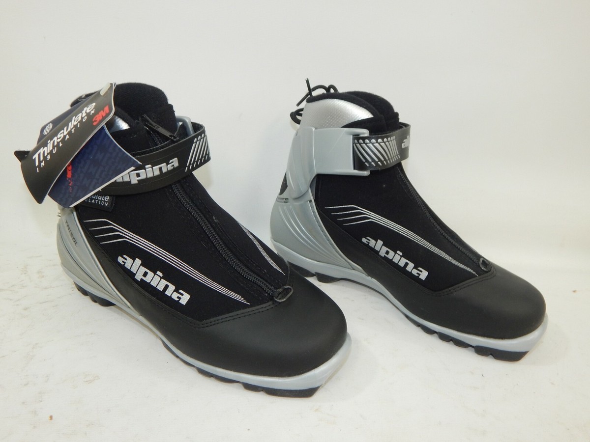 Alpina TR50L Cross Country Ski Boots Women Size 5 ~ Men 4 ~ EU 36 Alpina TR50L Cross Country Ski Boots Women Size 5 ~ Men 4 ~ EU 36