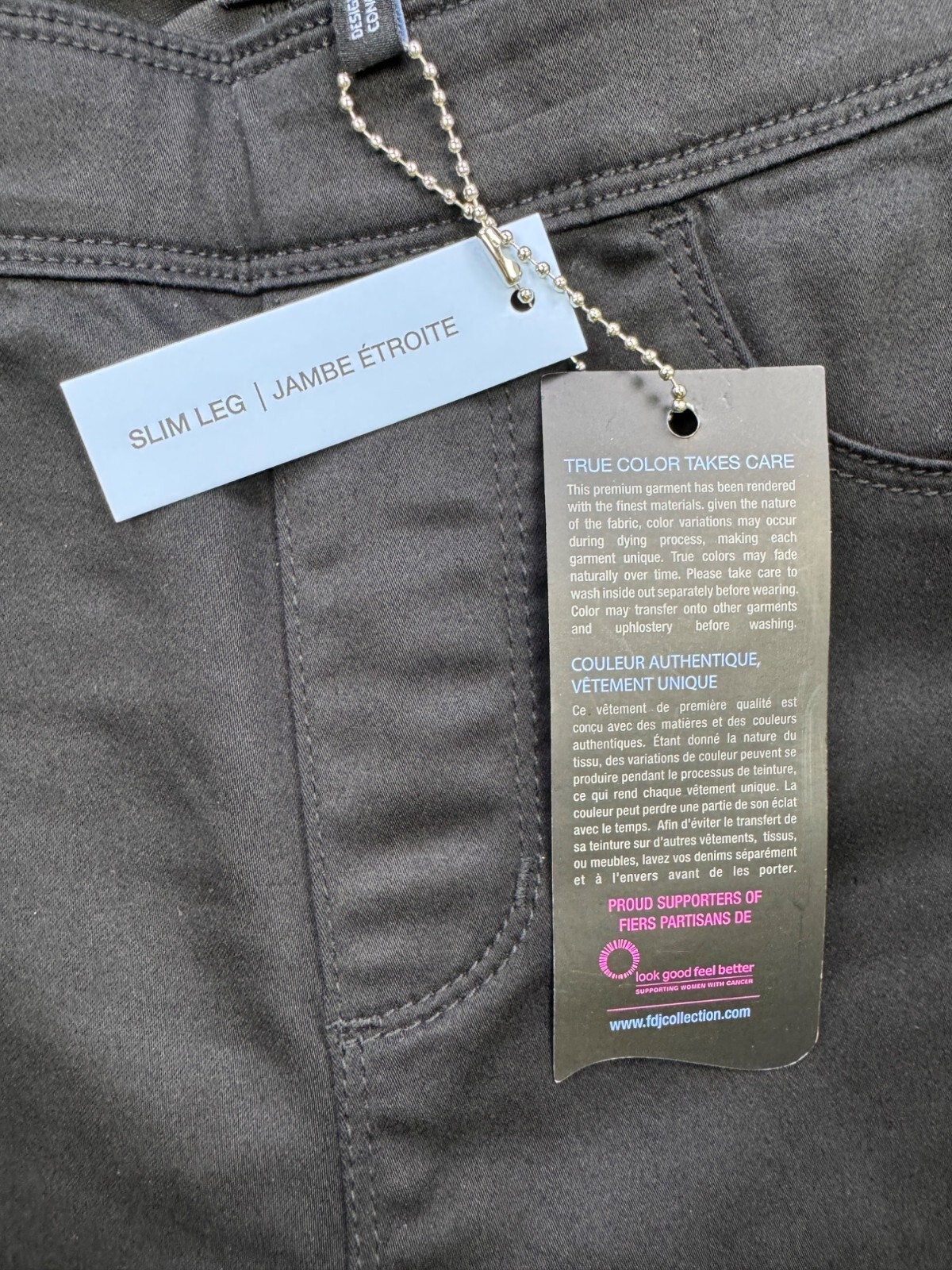 FDJ French Dressing Jeans Women 4 Black Skinny Ankle High Rise Stretch Pant NWT