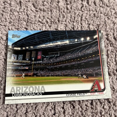 2019 Topps Series 2 Base # 521 - Chase Field Arizona Diamondbacks