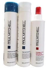 Paul Mitchell Awapuhi Shampoo, The Detangler & Fast Drying Sculpting Spray Set