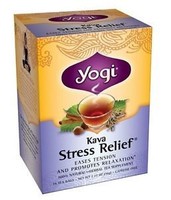 Yogi Tea - Kava Stress Relief Natural Organic Caffeine Free, 64 Tea Bags (4x 16) Yogi Tea - Kava Stress Relief Natural Organic Caffeine Free, 64 Tea Bags (4x 16)