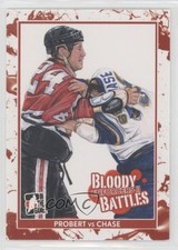 2013-14 ITG Enforcers II Bob Probert Kelly Chase Probert vs Chase #170 0t2